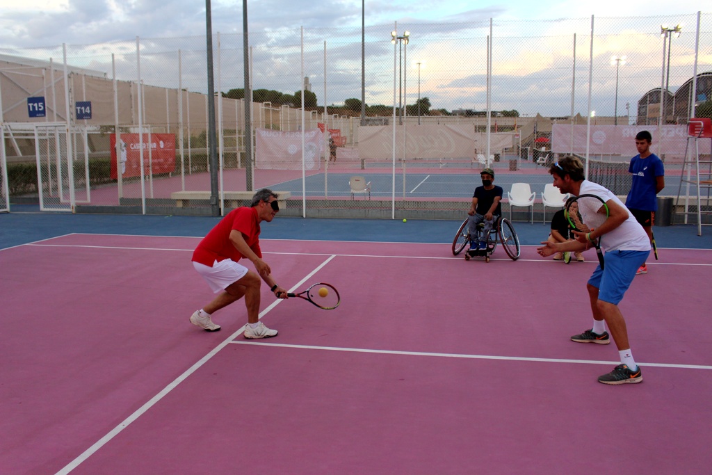 Image for El Blind Tennis sigue creciendo con Sound Tennis y Fundación Emilio Sánchez Vicario
